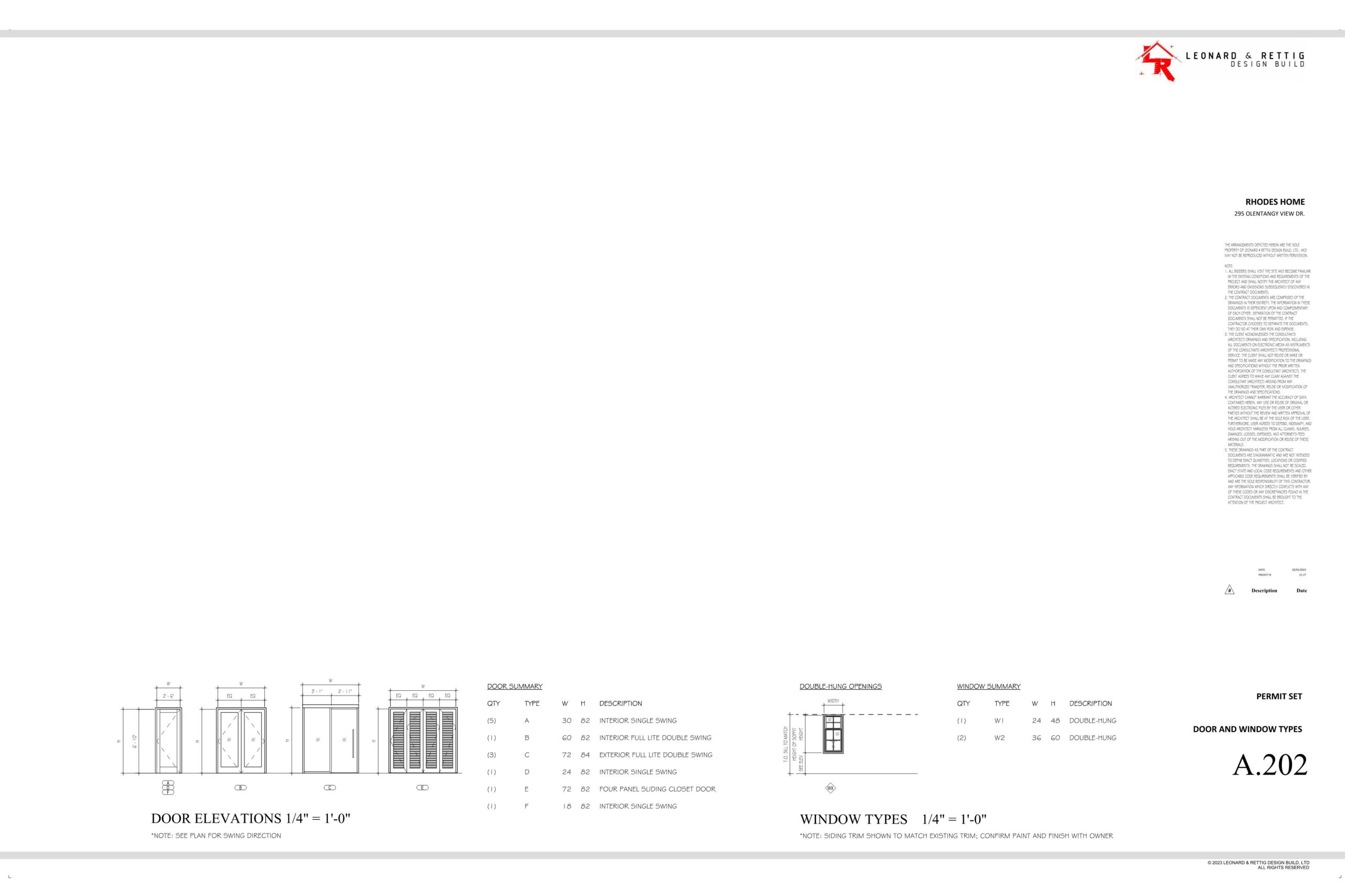 White paper with a drawing of a building on it, along with text and a logo