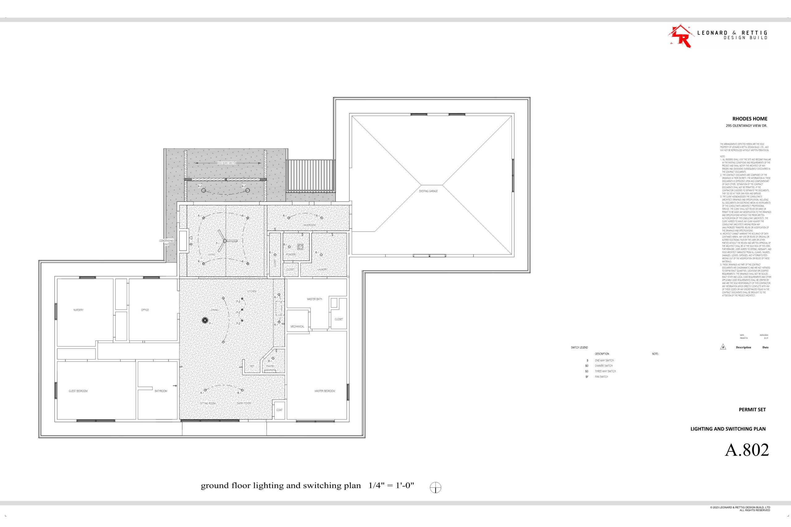 Floor plan of a house with a lot of rooms, including a kitchen, living room, dining room, and other features